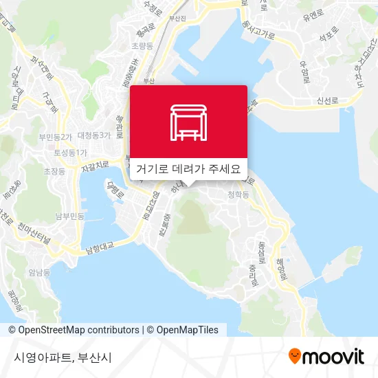 시영아파트 지도