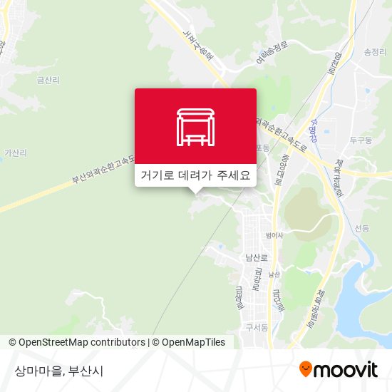 상마마을 지도