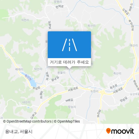 용내교 지도