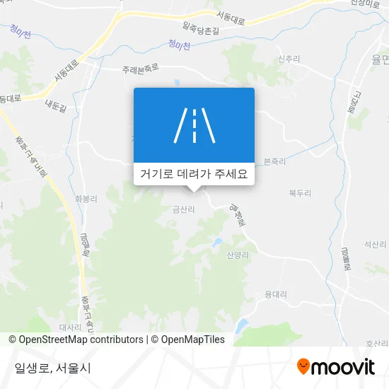 일생로 지도
