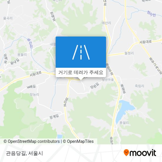 관음당길 지도