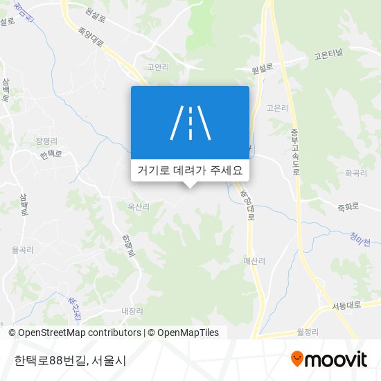 한택로88번길 지도