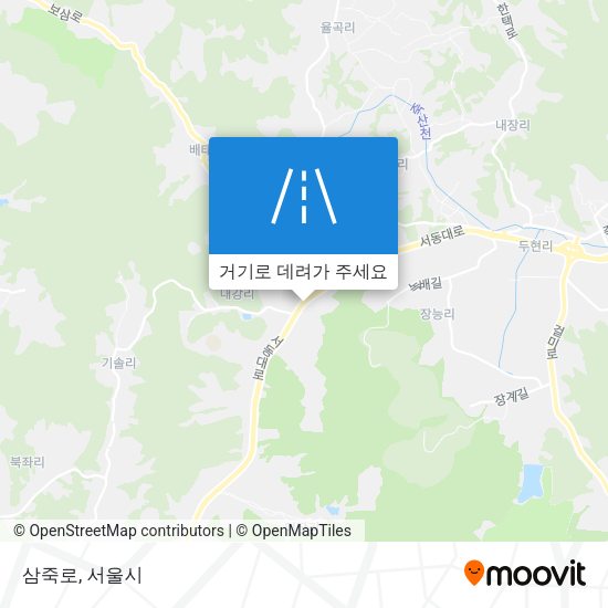 삼죽로 지도