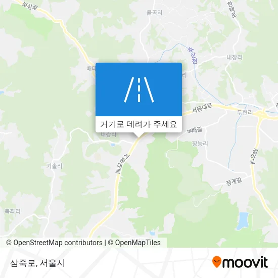 삼죽로 지도