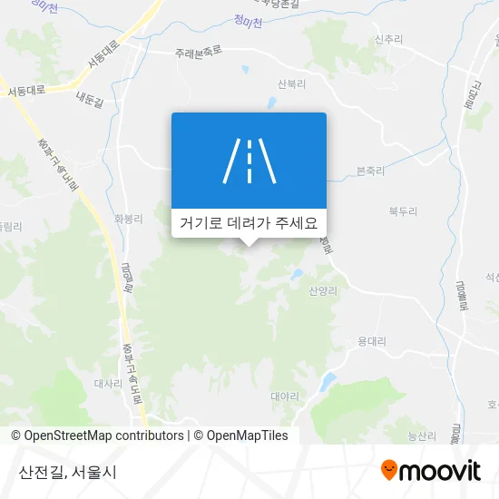 산전길 지도