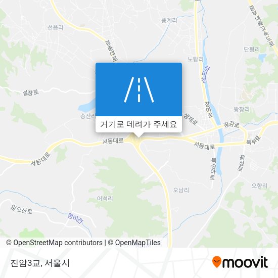 진암3교 지도