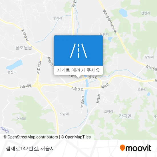 샘재로147번길 지도