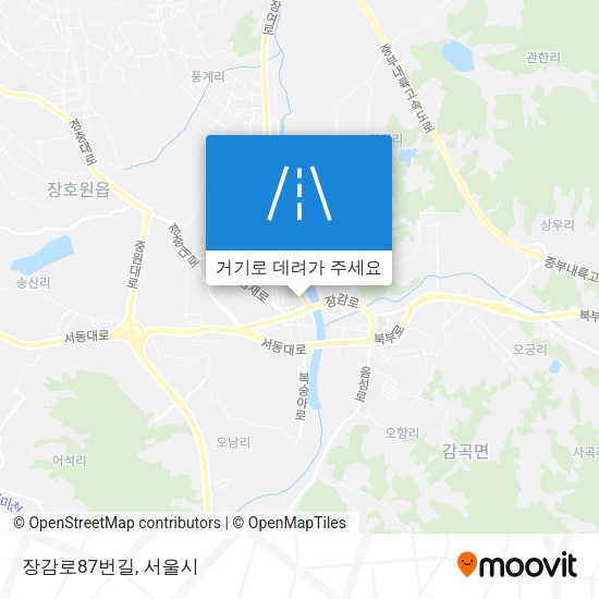장감로87번길 지도
