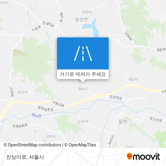 진상미로 지도