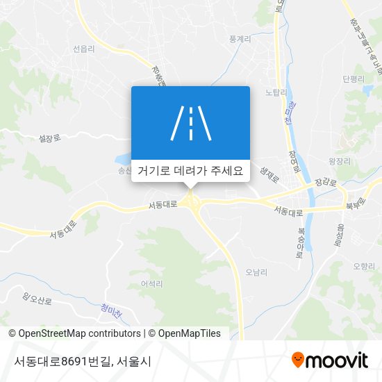 서동대로8691번길 지도