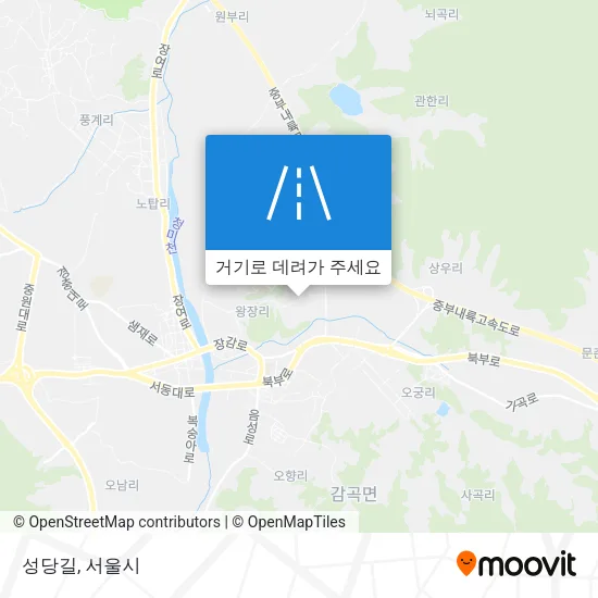 성당길 지도
