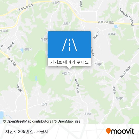 지산로206번길 지도