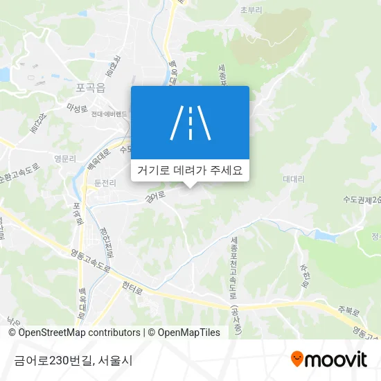 금어로230번길 지도