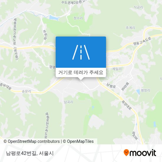 남평로42번길 지도