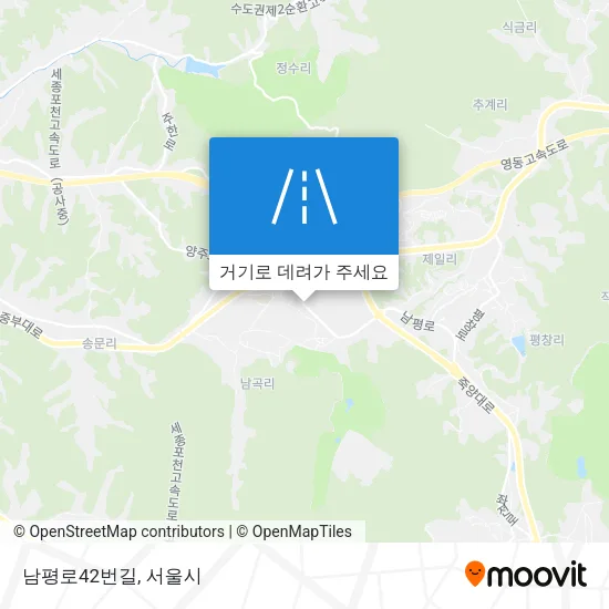 남평로42번길 지도