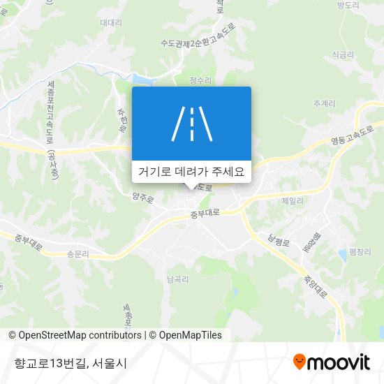 향교로13번길 지도