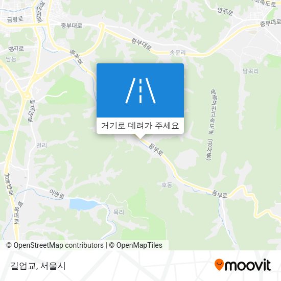 길업교 지도