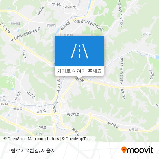 고림로212번길 지도