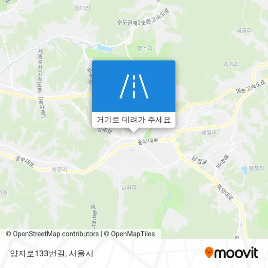양지로133번길 지도