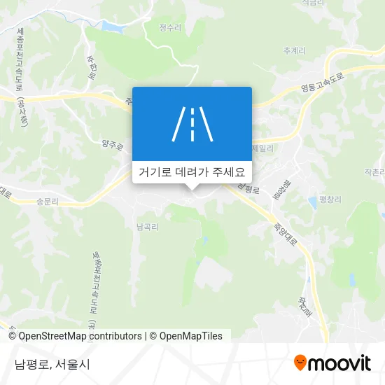 남평로 지도
