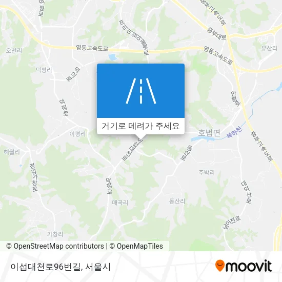 이섭대천로96번길 지도