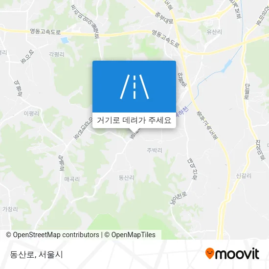 동산로 지도
