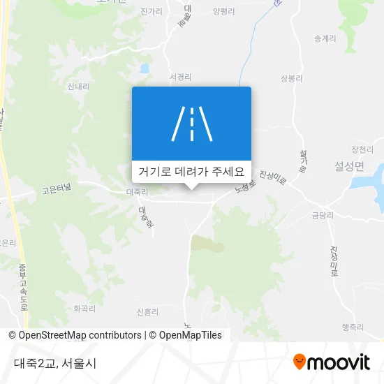 대죽2교 지도