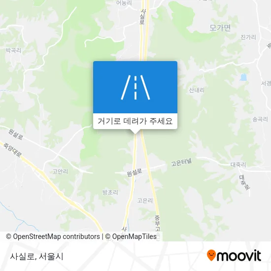 사실로 지도