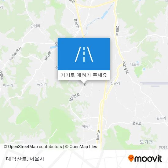 대덕산로 지도