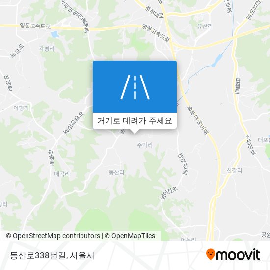 동산로338번길 지도