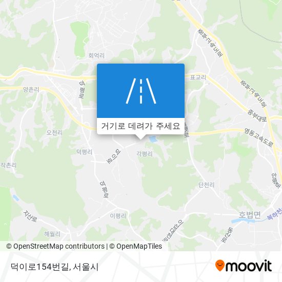 덕이로154번길 지도