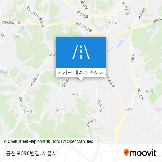 동산로396번길 지도