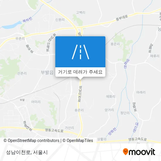 성남이천로 지도