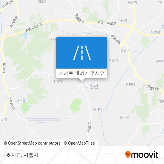 초지교 지도