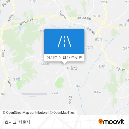 초지교 지도