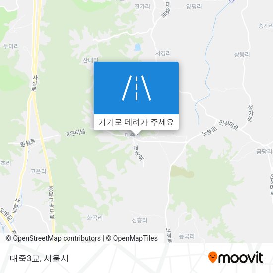 대죽3교 지도