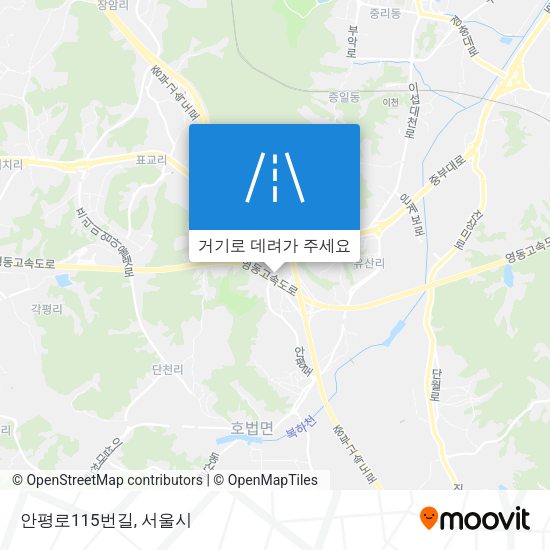 안평로115번길 지도