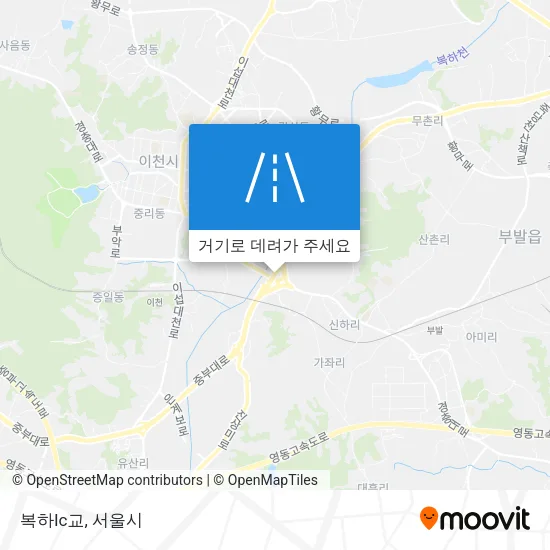 복하Ic교 지도