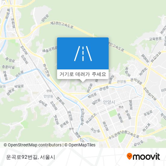 운곡로92번길 지도