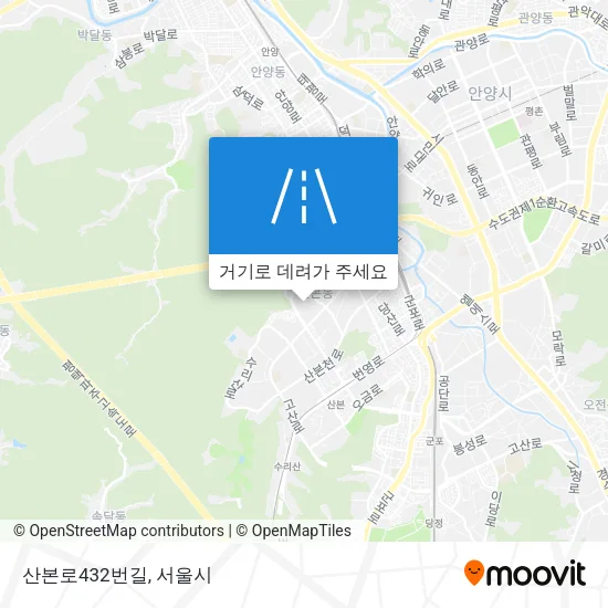산본로432번길 지도