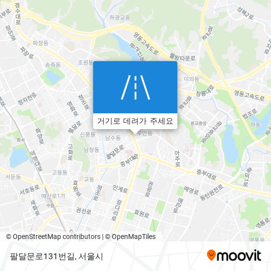 팔달문로131번길 지도