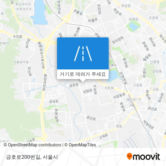 금호로200번길 지도