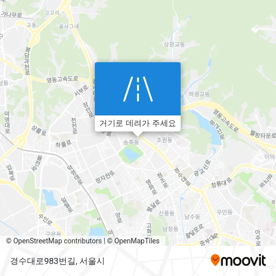 경수대로983번길 지도