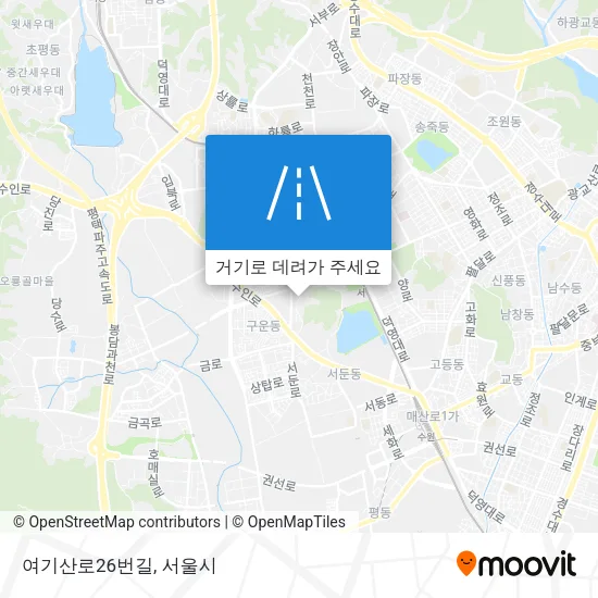 여기산로26번길 지도