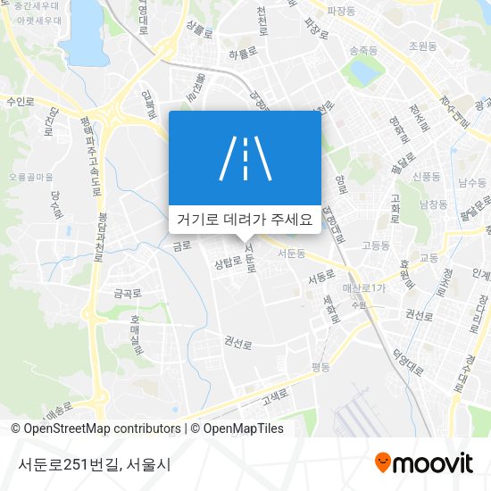 서둔로251번길 지도