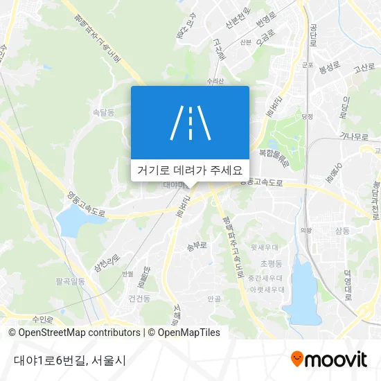 대야1로6번길 지도