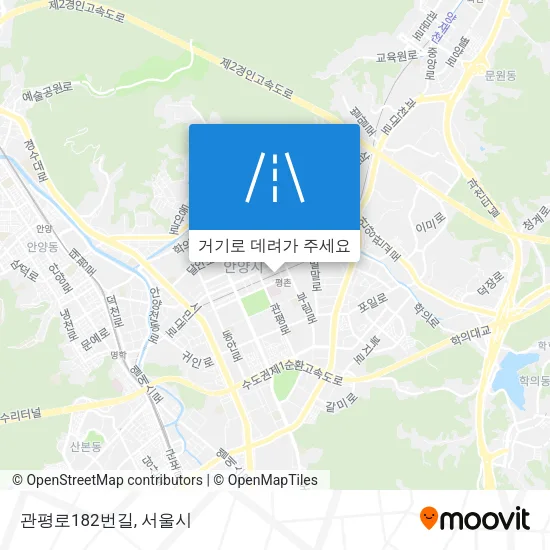 관평로182번길 지도