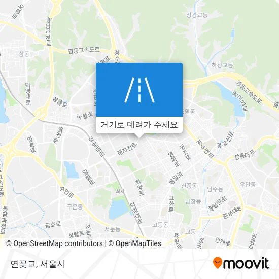 연꽃교 지도