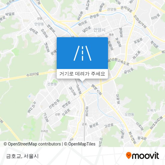 금호교 지도