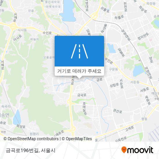 금곡로196번길 지도